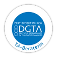 Siegel der DGTA als Beraterin in Transaktionsanalyse
