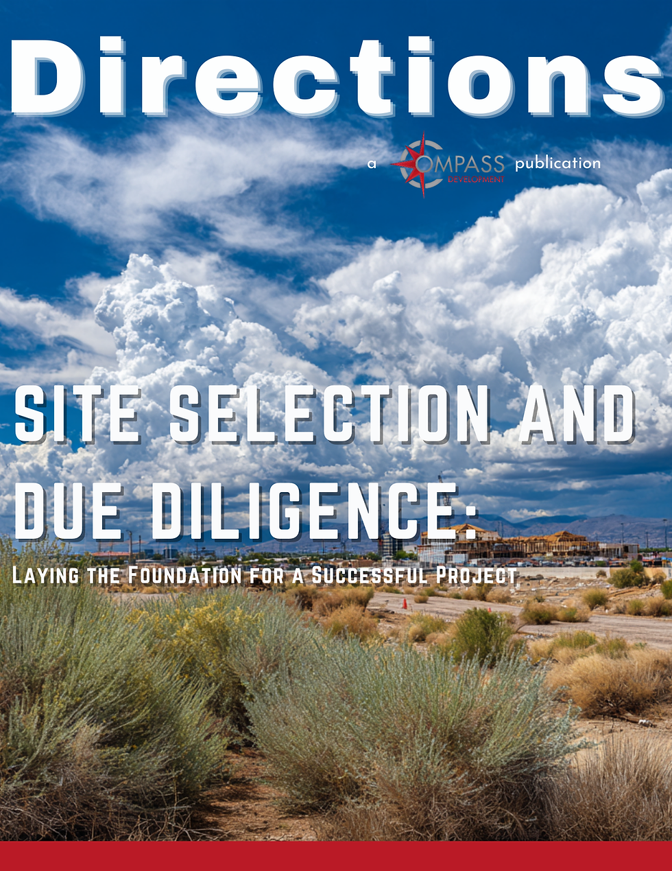 Site Selection and Due Diligence: Laying the Foundation for a Successful Project 