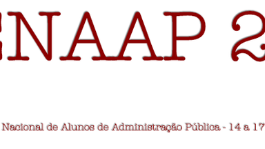XV ENCONTRO NACIONAL DE ESTUDANTES DE ADMINISTRAÇÃO PÚBLICA