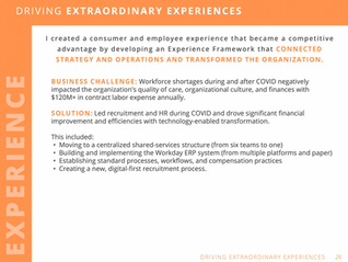 LCMC Consumer & Employee Experience: Turning Experience Into Growth