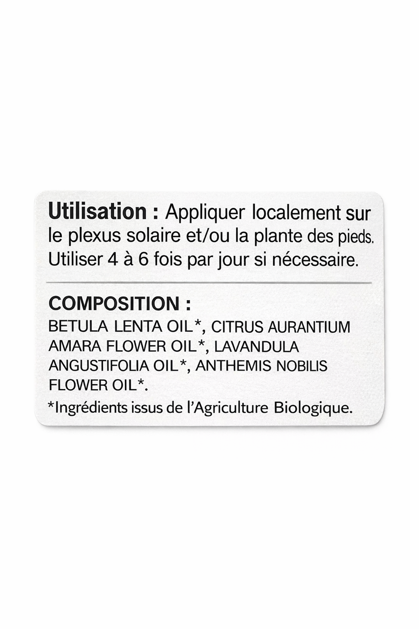 Miniature : Roll'on de synergie Huiles essentielles - Paix intérieure Bio