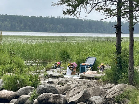 picnic at Itasca State Park