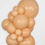 Thumbnail: 5" Sempertex Pastel Matte Nude Latex Balloons | 100 Count