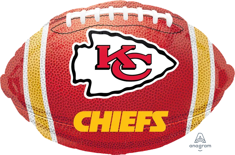 Kansas City Chiefs 18 inch Round Foil Balloon |1CT