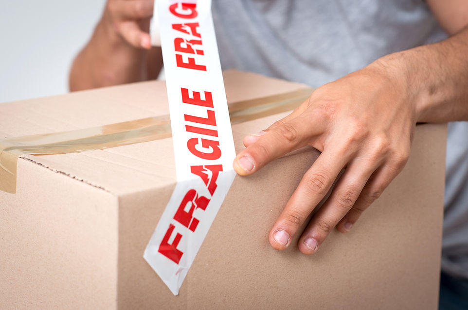 Fragile Labeling Box