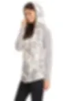 USA Made Hoodie Sweater In Flora Print