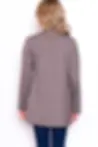 Blazer with Pockets and Long Sleeves In Charcoal