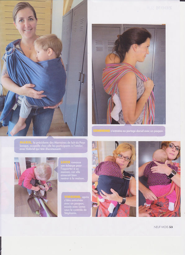 Article de presse magasine Neuf mois p2