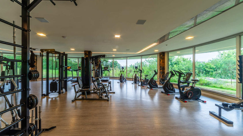 Ambiente interno do Laghetto Resort Golden em Gramado, resort com infraestrutura completa no Carazal