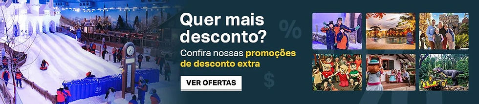 Laçador de Ofertas cupom DSTOUR: banner de desconto em restaurantes e passeios