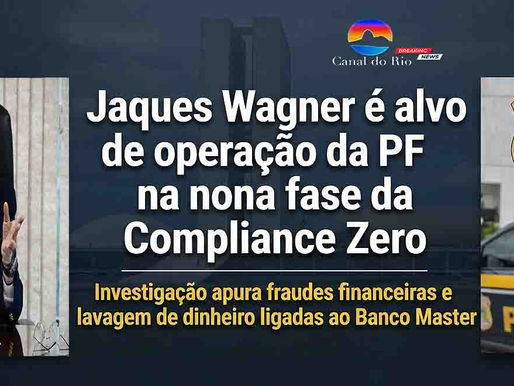 Jaques Wagner é alvo de operação da PF na nona fase da Compliance Zero