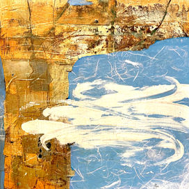 The powerful and loud Mistral wind blows down the Rhone Valley into Provence and sends the clouds away.