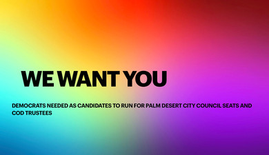 Democratic Candidates Needed