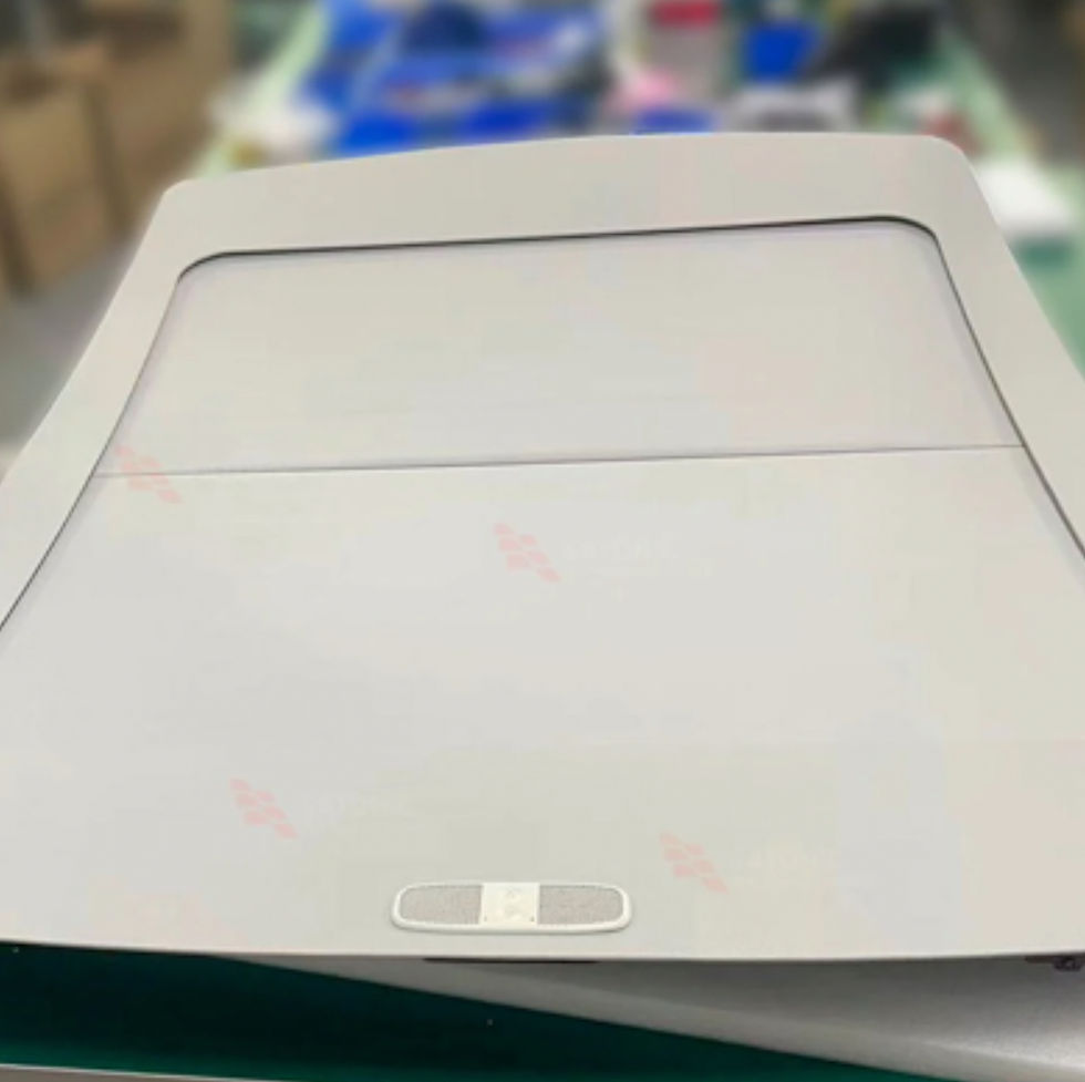 Thumbnail: Tesla Model Y Electric Sunroof Shades  with LED ambient lighting 