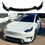 Thumbnail: Tesla Model Y front bumper splitter / skirt Glossy black 