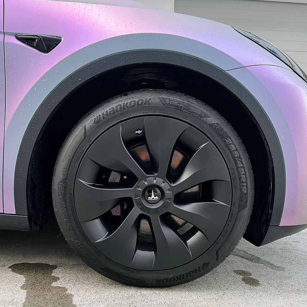 Thumbnail: UberTurbine Style R19 Model Y Hubcaps wheel covers