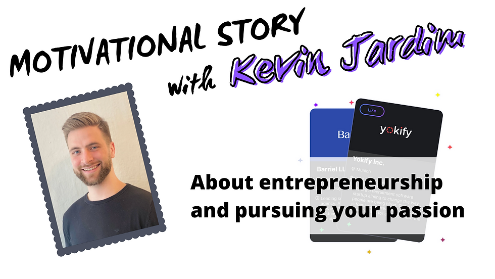 Kevin Jardim “Entrepreneurship and pursuing your passion”