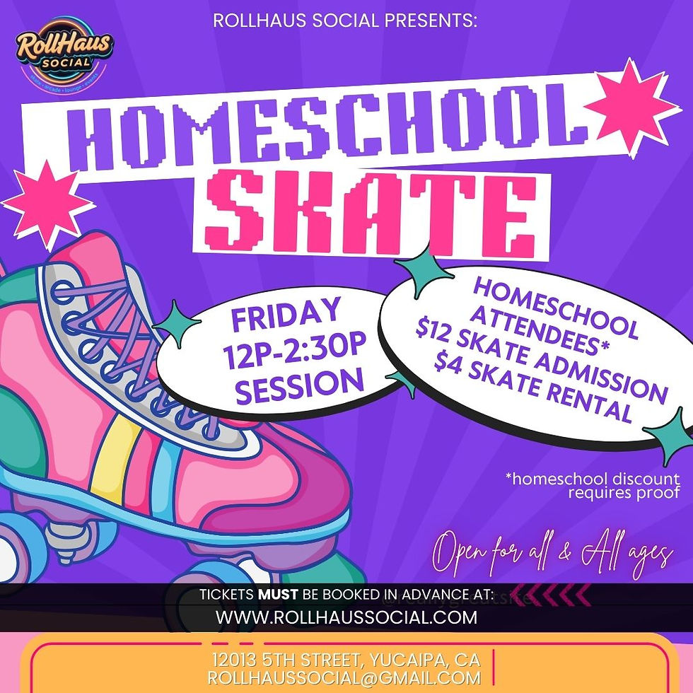 Friday Homeschool Skate