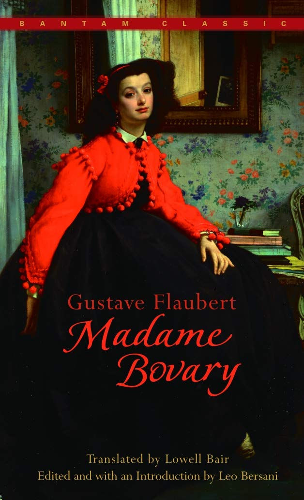 Cover of "Madame Bovary" by Gustave Flaubert.