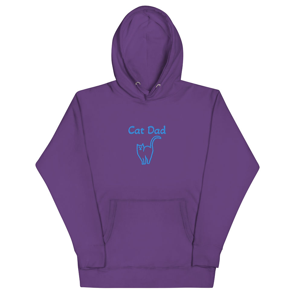 Thumbnail: Cat Dad - Unisex Hoodie 