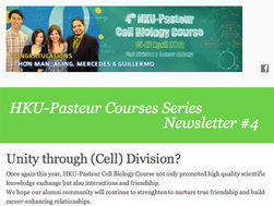 HKU-Pasteur Courses Series Newsletter Issue No.4