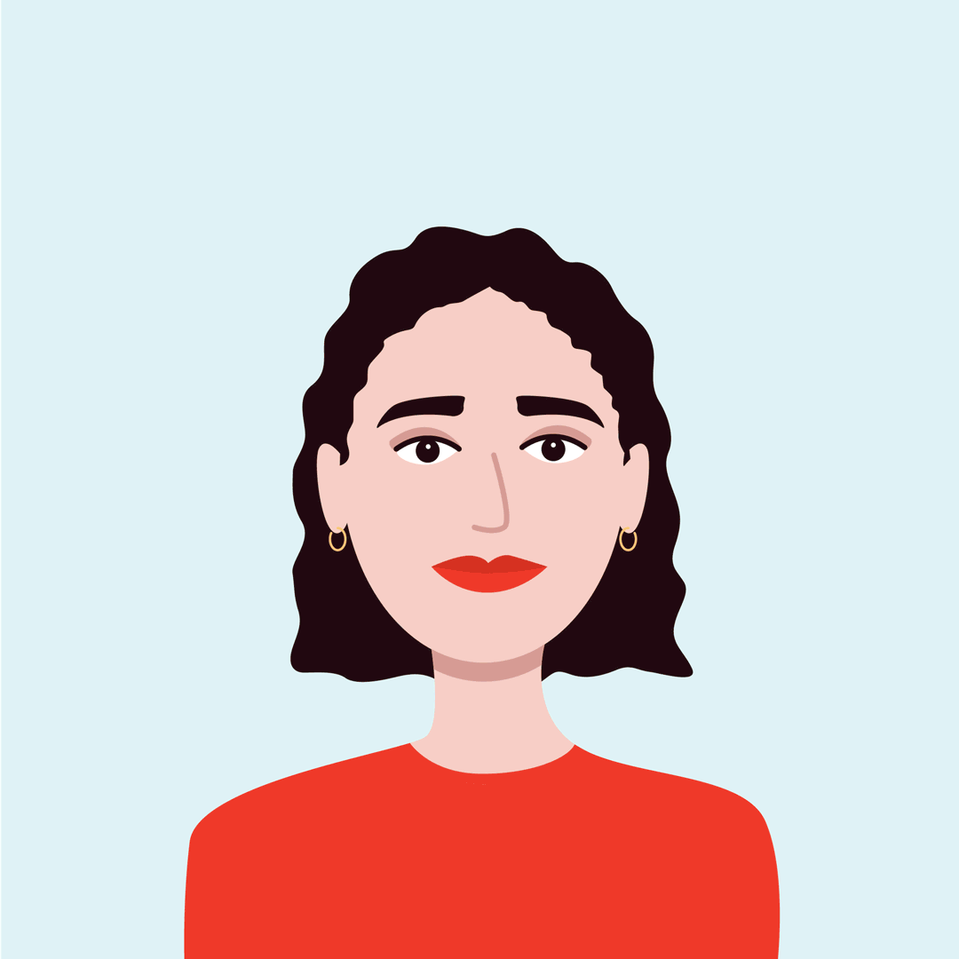 Illustrated gif of PEACE community members, carers and clinicians