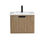 Thumbnail: Ari Bath San Diego 24" Floating Vanity with Tilt-Out Drawer in Weathered Fir