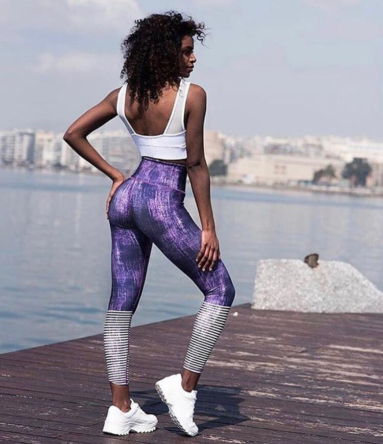 Лосины high waist "Violet"