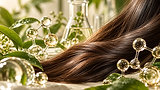 Glossy Hair and Botanical Molecules.png