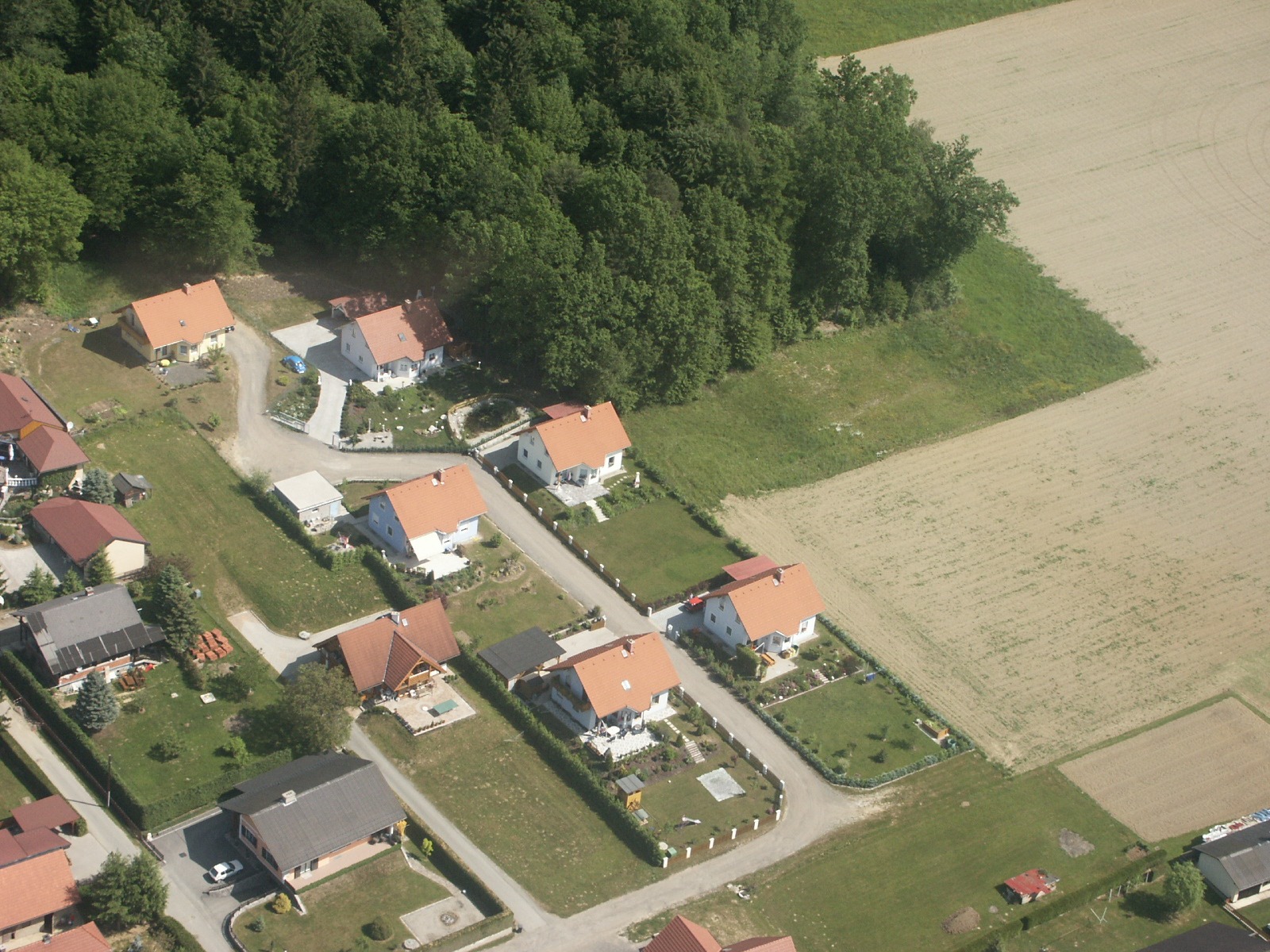 Die ersten sechs Häuser – Hengsberg