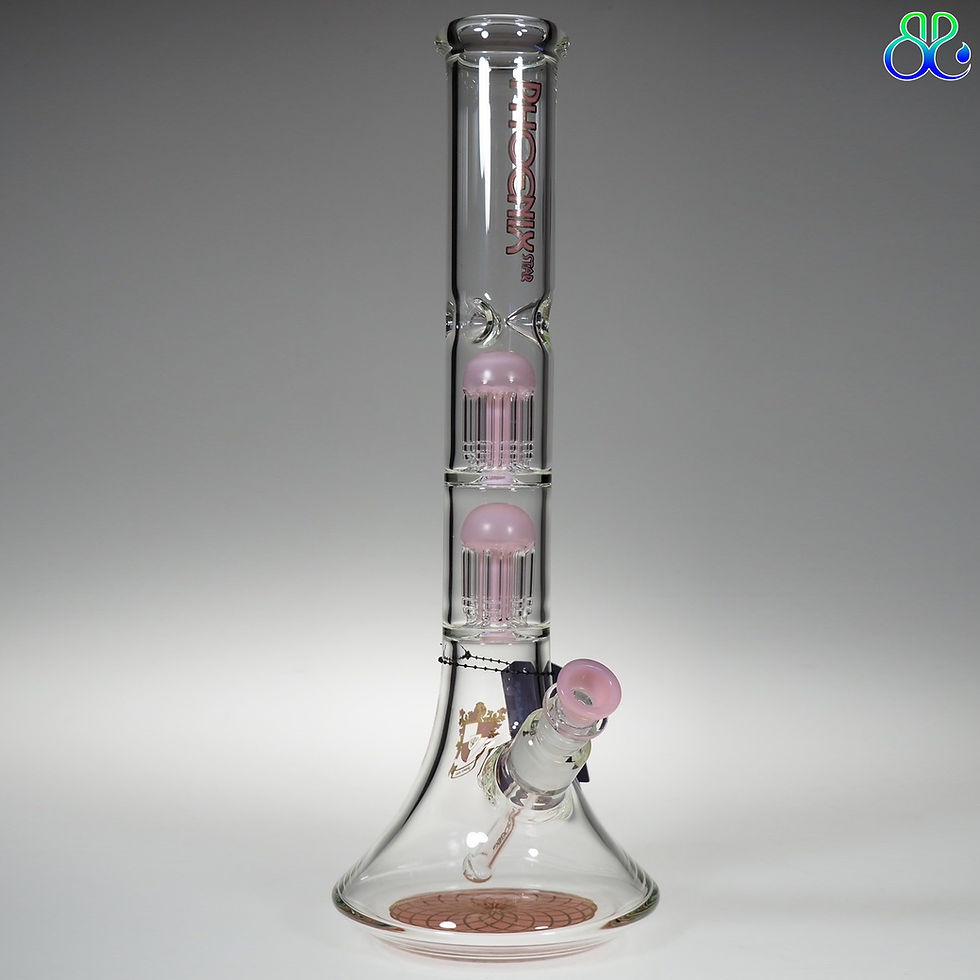 ภาพขนาดย่อ: บ้องแก้ว | PHX 16Inches Double 8arms Perc Beaker