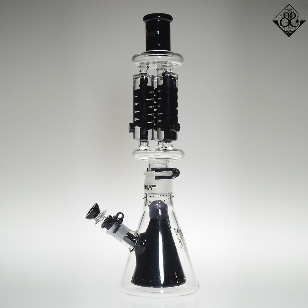 Thumbnail: บ้องแก้ว | 16inches PHX Triple Glycerin Coil Double Function Beaker