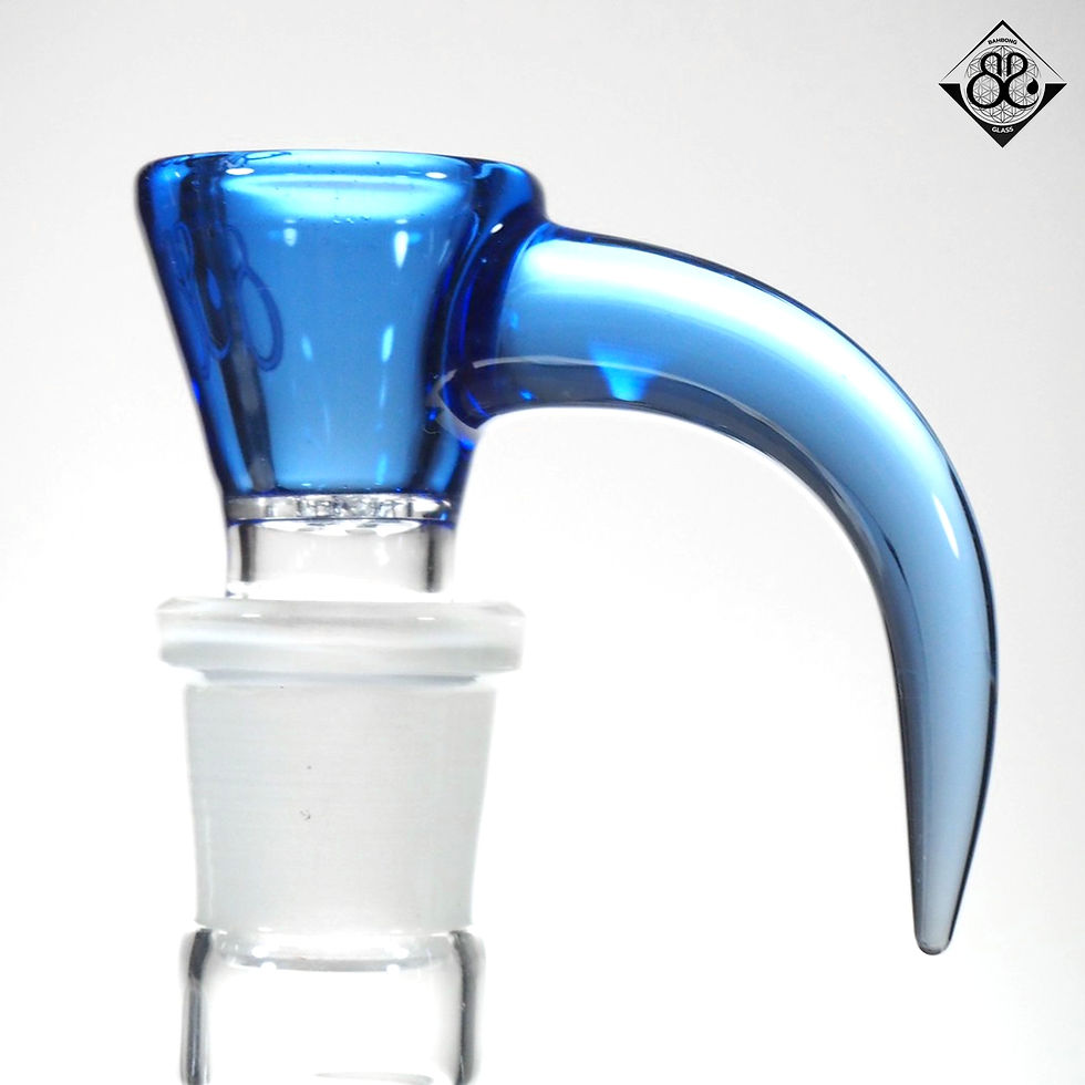 Thumbnail: 18mm 4 Holes Blue Horn Bowl