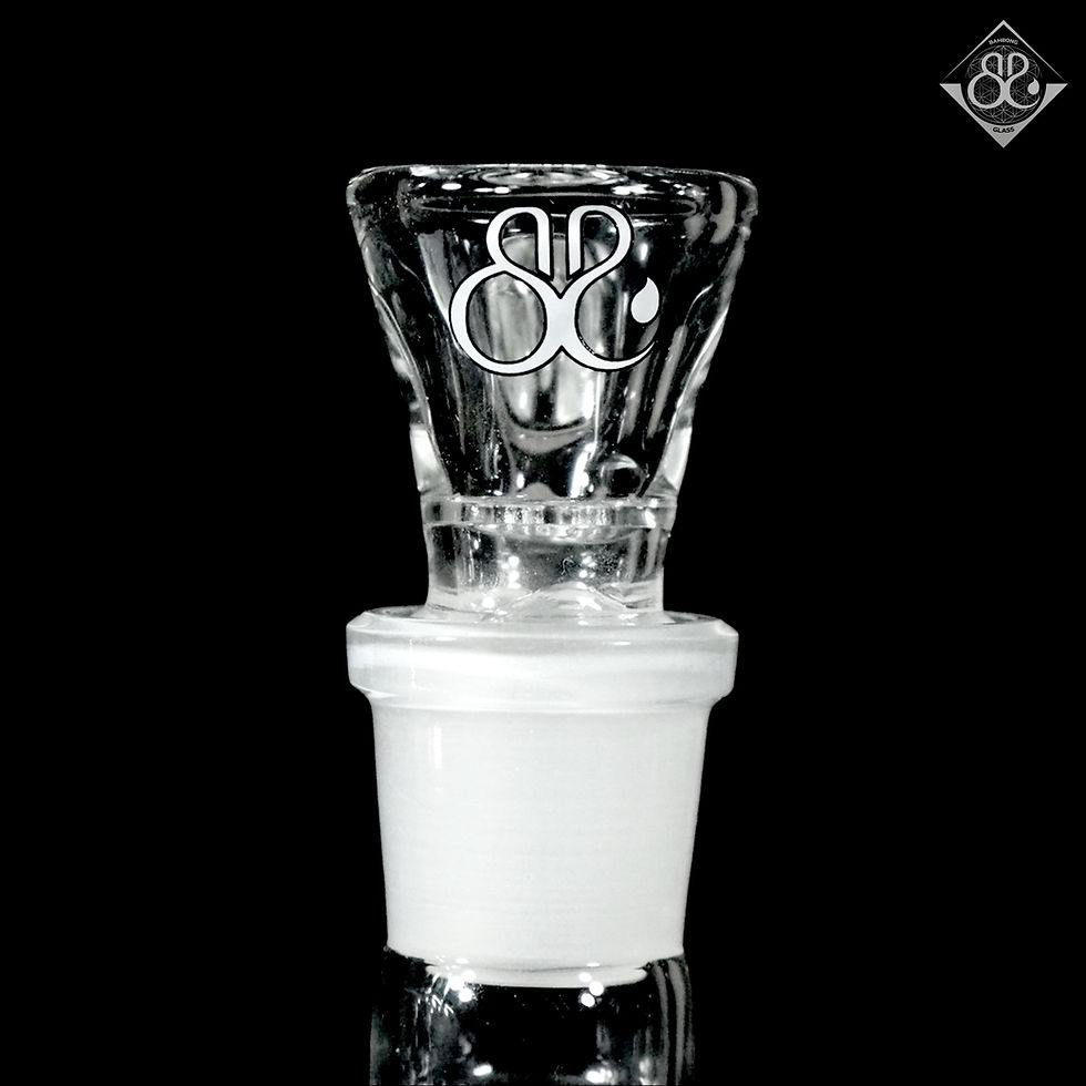 ภาพขนาดย่อ: 18mm 4 Holes Clear Horn Bowl