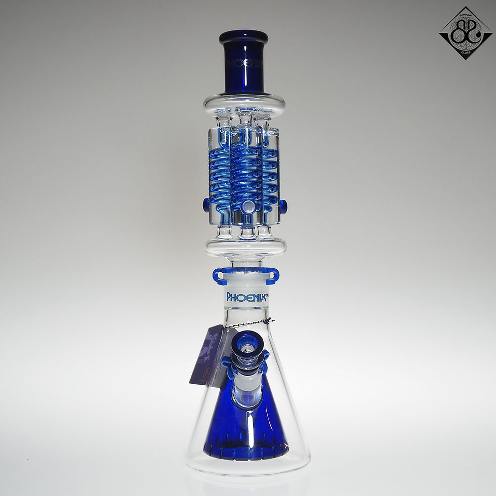 Thumbnail: บ้องแก้ว | 16inches PHX Triple Glycerin Coil Double Function Beaker