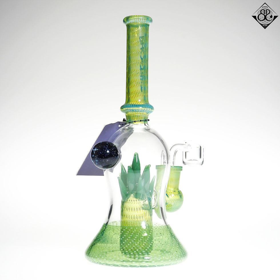 Thumbnail: บ้องแก้ว | PHX 8.8Inches Pineapple Perc Dab Rig