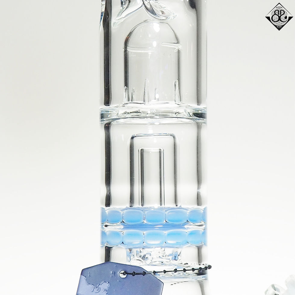 ภาพขนาดย่อ: บ้องแก้ว | PHX 14Inches Showerhead Perc + Double Turbine Perc Beaker