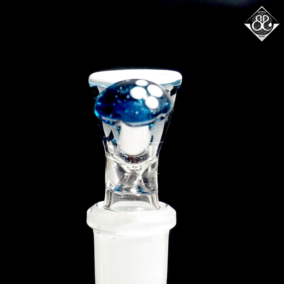 Thumbnail: 14mm Slide Single Mushroom Blue Stardust