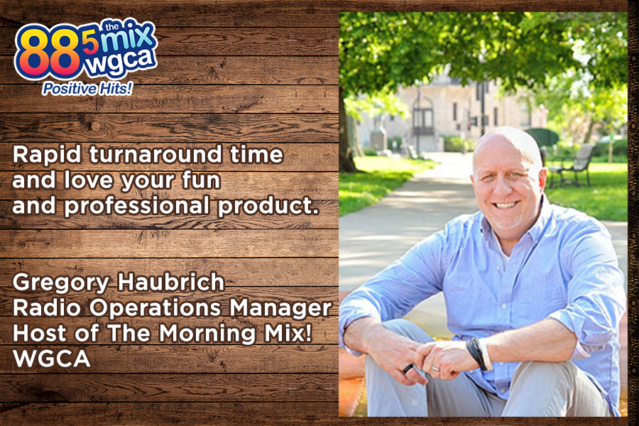 WGCA's Operation Manager Gregory Haubrich talks about Kent LaTurno and his Voice-Over and imaging.
