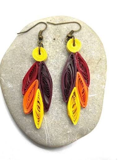Thumbnail: Paper QUILLING ~ Earrings