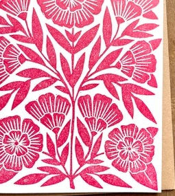 Thumbnail: Relief block printing for cards and images