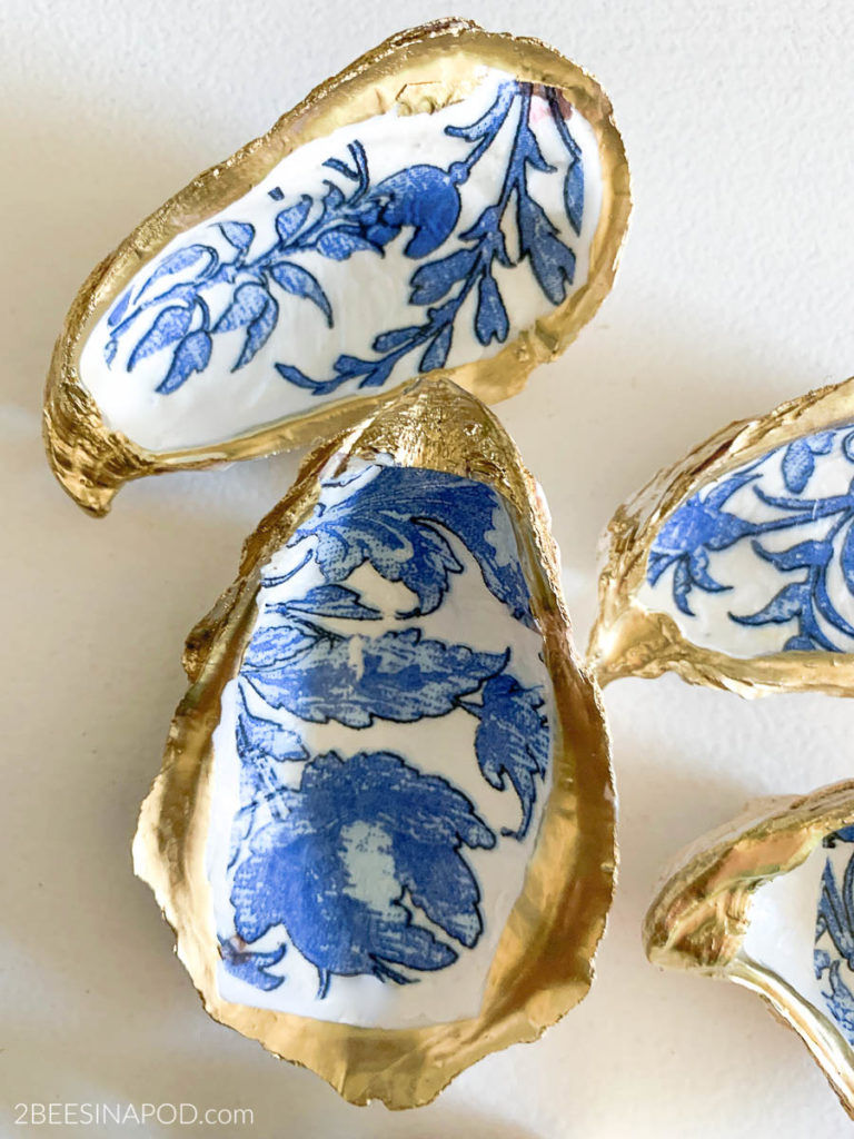 Thumbnail: Pretty Little Things:  Decoupage Oyster and Scallop Shells