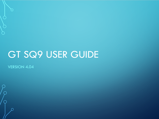 GT SQ9 v404 User Guide
