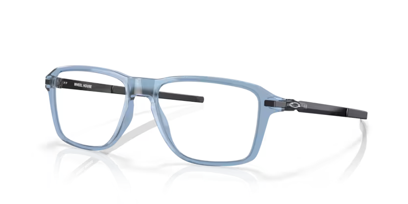 Oakley Wheel house - Transparent blue frames from Solent Spectacles, Southampton