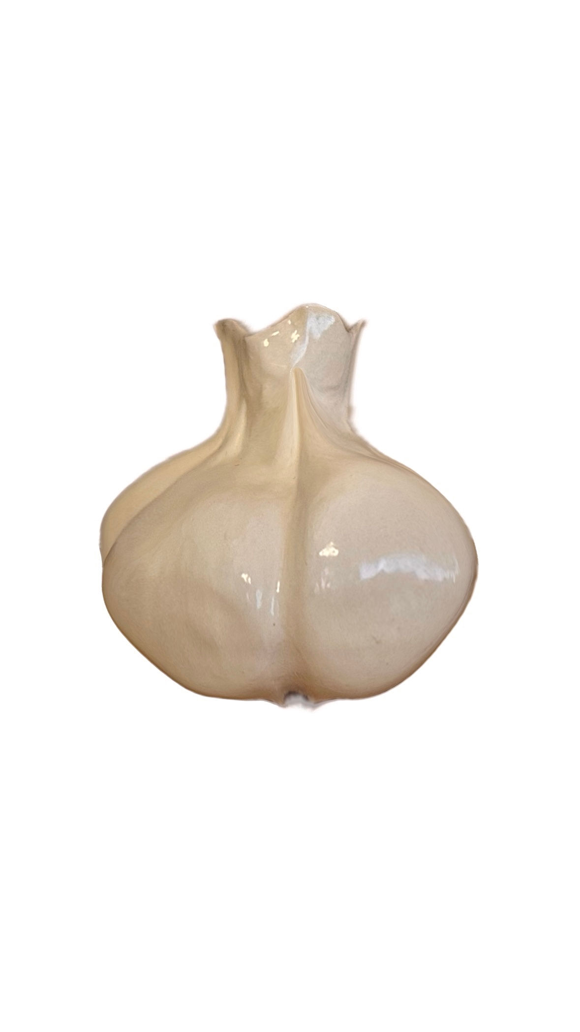 Ceramic Garlic Candle Holder