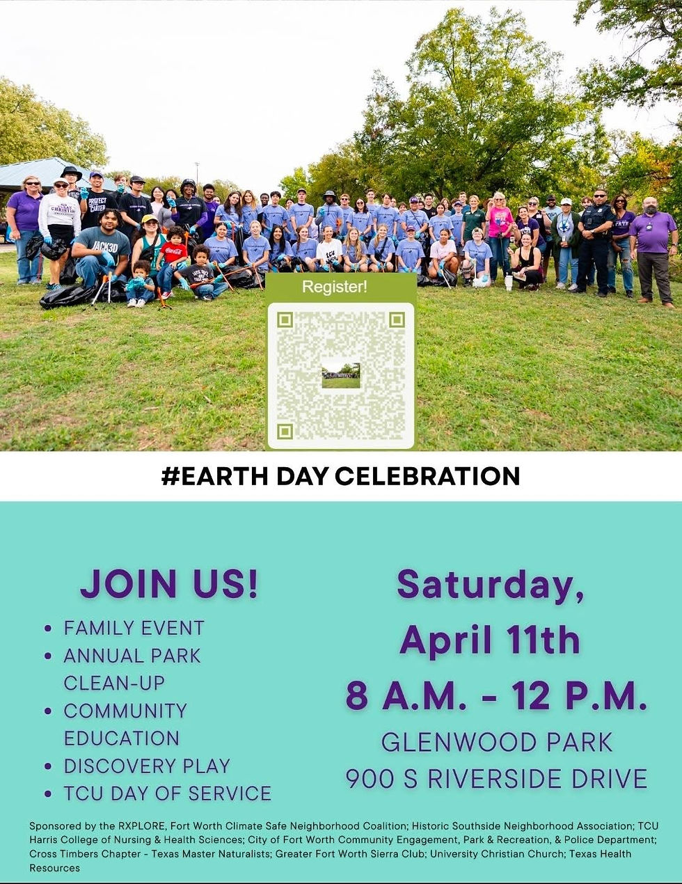 Earth Day Celebration: Glenwood Park Clean-Up