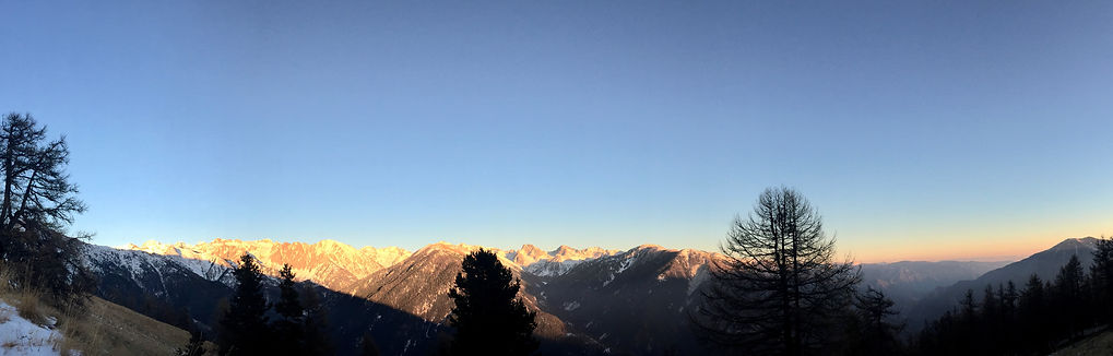 dans la montée du bau de la Frema