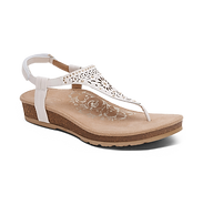 Aetrex Evelyn Thong Arch Support Sandal
