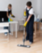 Cleaning floor