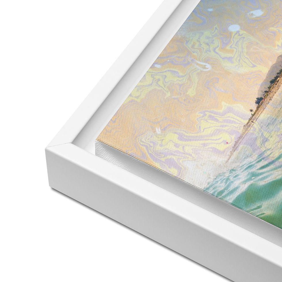 Thumbnail: "Rise & Shine" Framed Canvas Print 